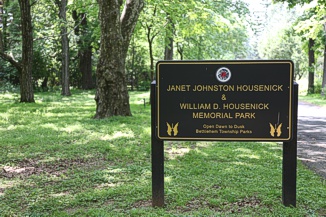The Janet Johnston Housenick & William D. Housenick Memorial Park